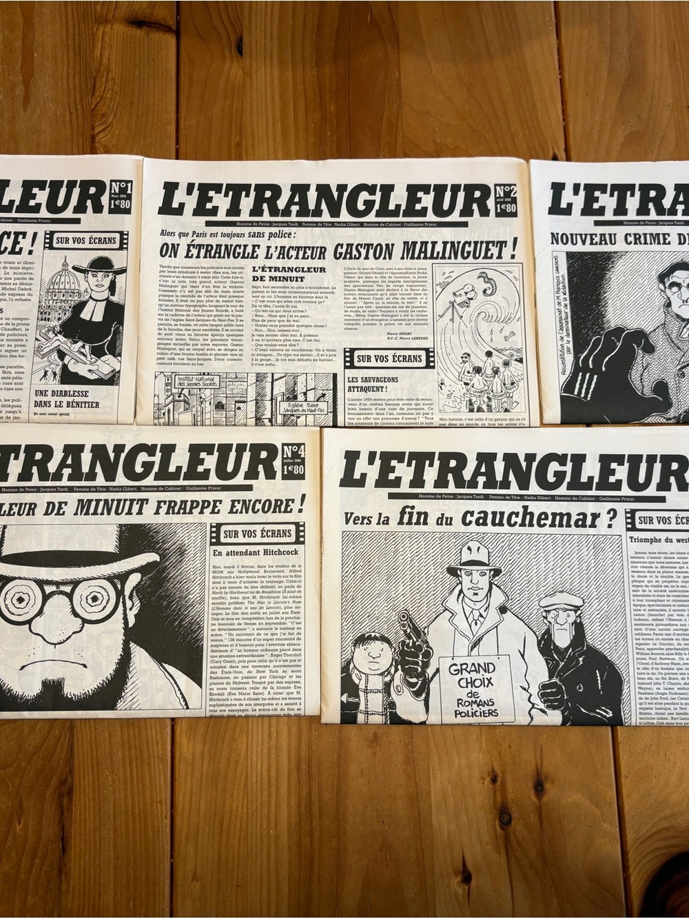 Bandes dessinées l’étrangleur de Jacques Tardi